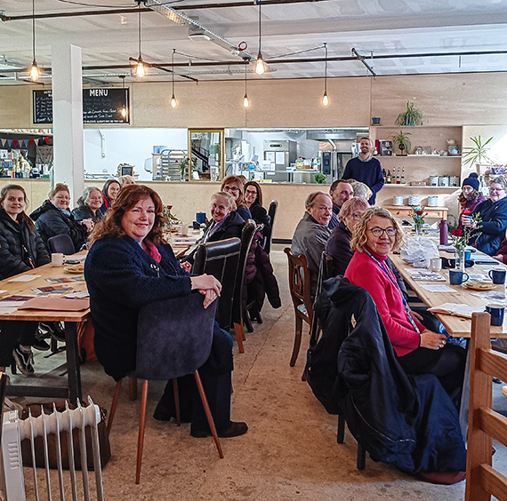 Know Your Patch network members at a meeting